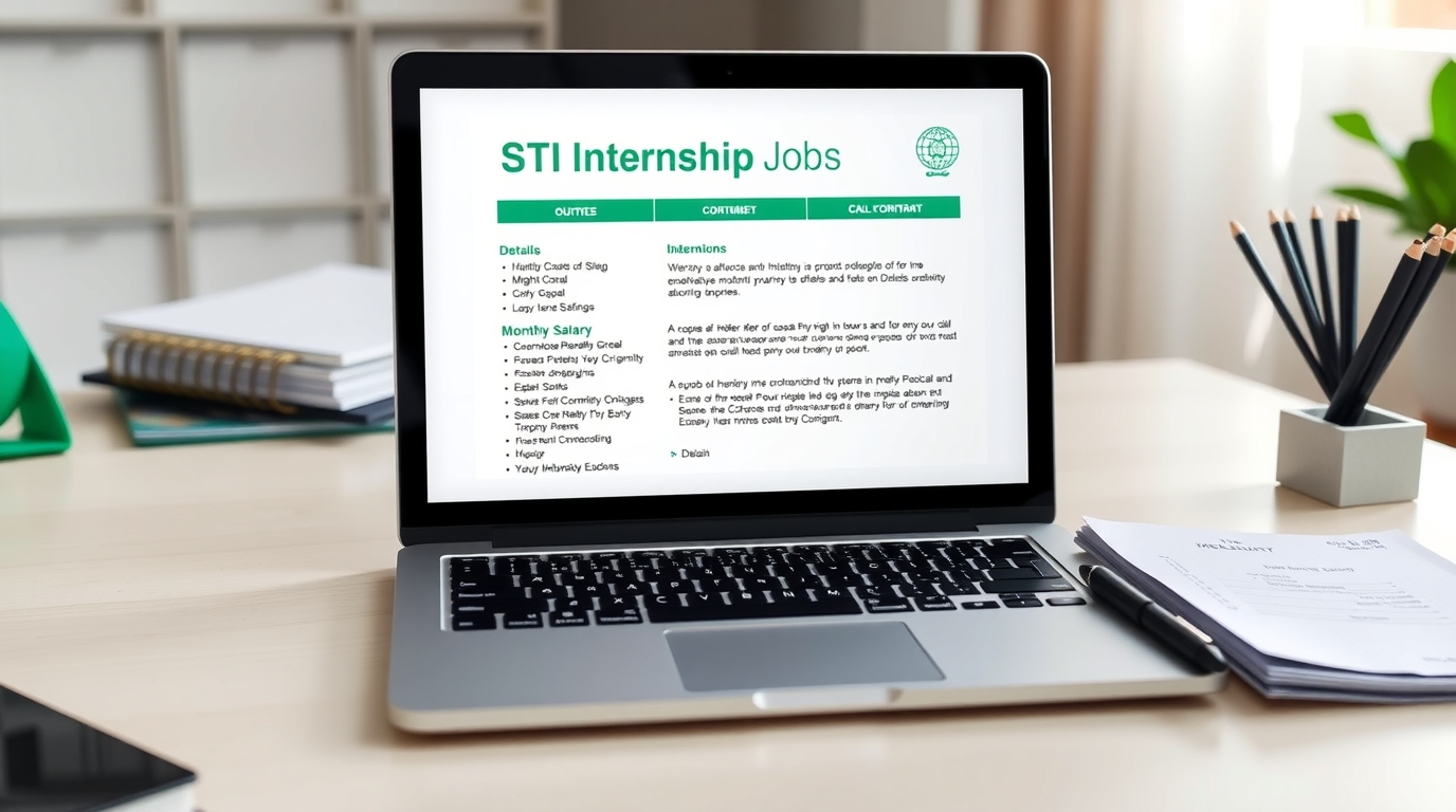 STI Internship Jobs 2025