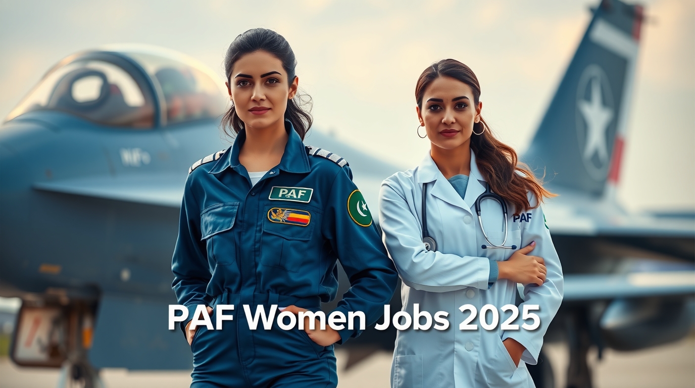 PAF Women Jobs 2025