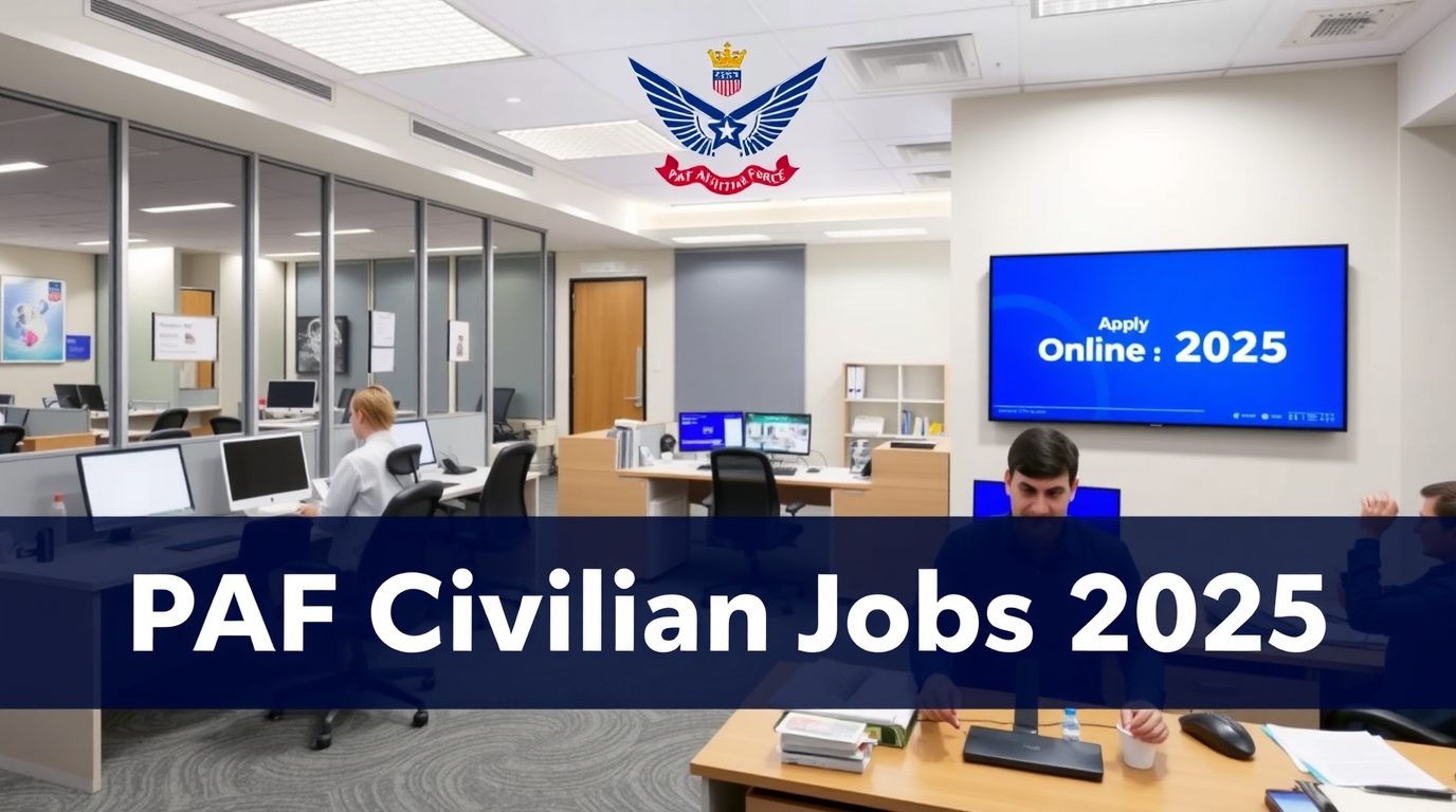PAF Civilian Jobs 2025